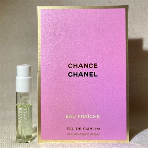 chanel chance free sample|cheapest chanel chance eau fraiche.